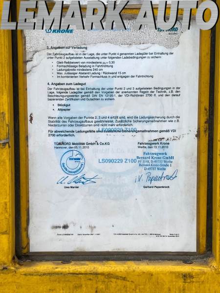 Полуремарке Krone SD